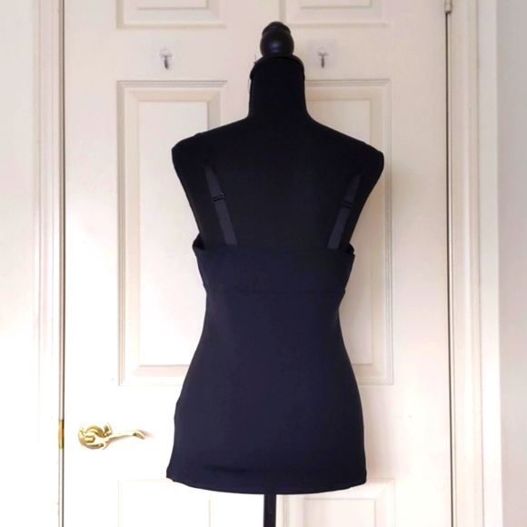 NWT. The Limited Rayon Spandex with Satin Trim and Sparkle Decor Cami. - Picture 2 of 7